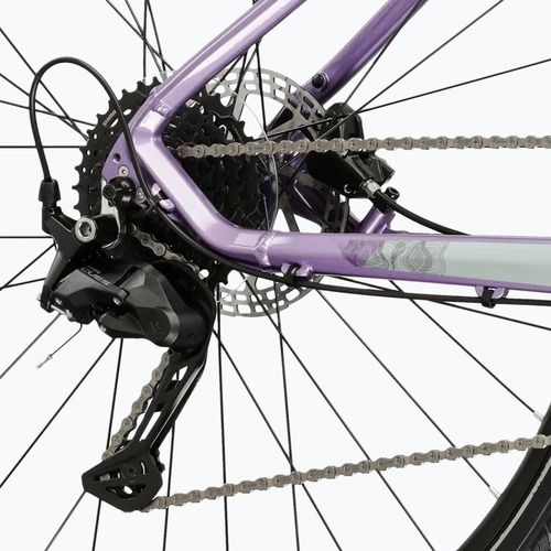 Dámské krosové kolo KROSS Evado 5.0 In purple/black/gloss