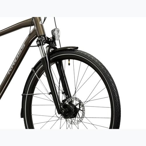Trekové kolo KROSS Trans 4.0 brown/silver/gloss
