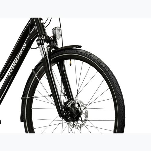 Dámské trekové kolo KROSS Trans 4.0 In black/silver/gloss