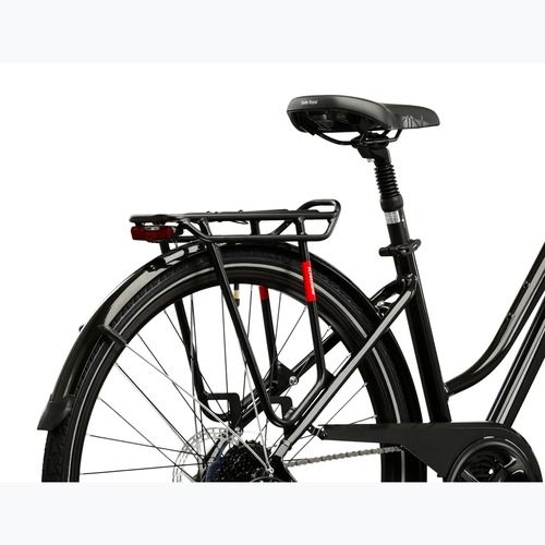 Dámské trekové kolo KROSS Trans 4.0 In black/silver/gloss