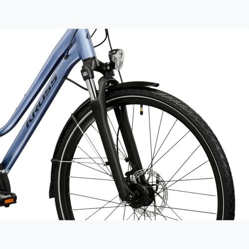 Dámské trekové kolo KROSS Trans 4.0 In blue/black/matte