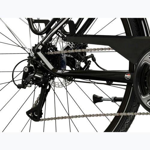 Trekové kolo KROSS Trans 3.0 black/grey/gloss