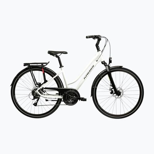 Dámské trekové kolo KROSS Trans 3.0 In pearl/black/gloss