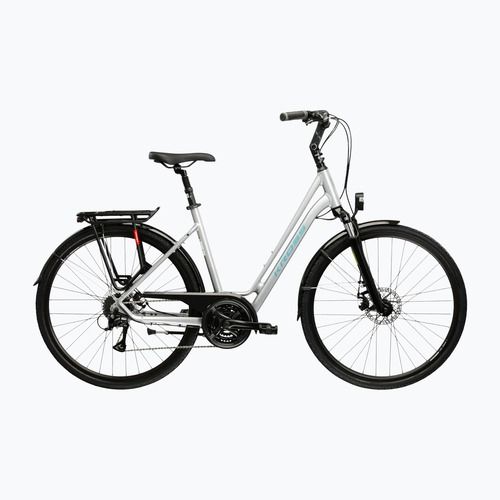 Městské kolo KROSS Sentio 3.0 silver/steel/gloss