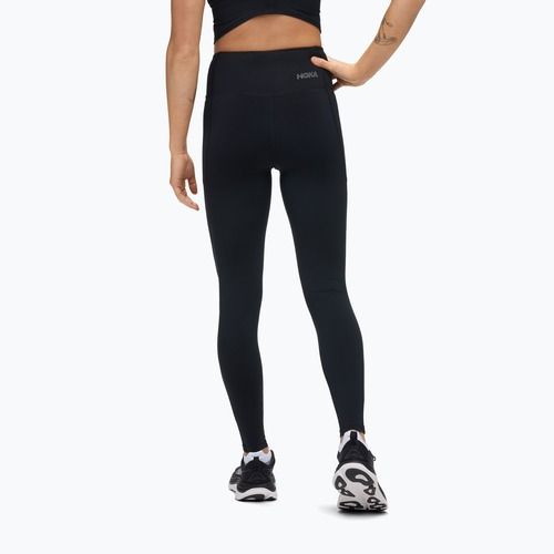 Dámské běžecké legíny HOKA Elaro Knit Tight 27" black