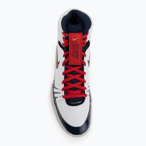 Boxerské boty Nike Freek SE white/metallic gold/college navy