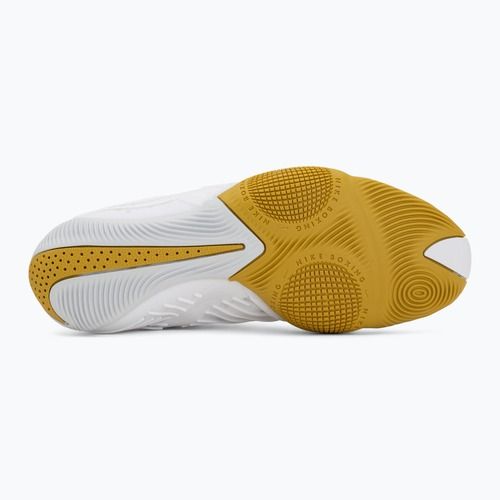 Boxerské boty Nike HyperKo 3 white/metallic gold