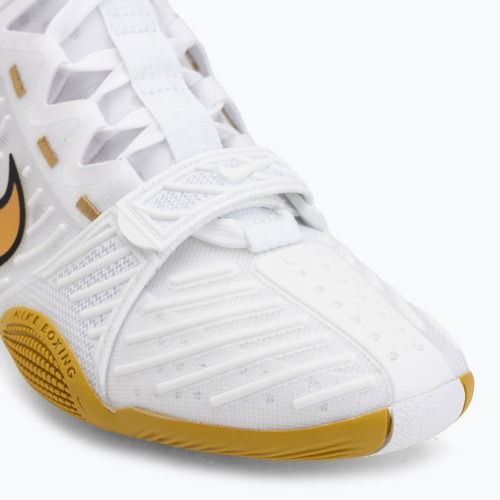 Boxerské boty Nike HyperKo 3 white/metallic gold