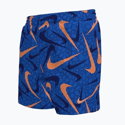 Dětské plavkové šortky Nike Breaker Pebble 4" Volley ble crystal