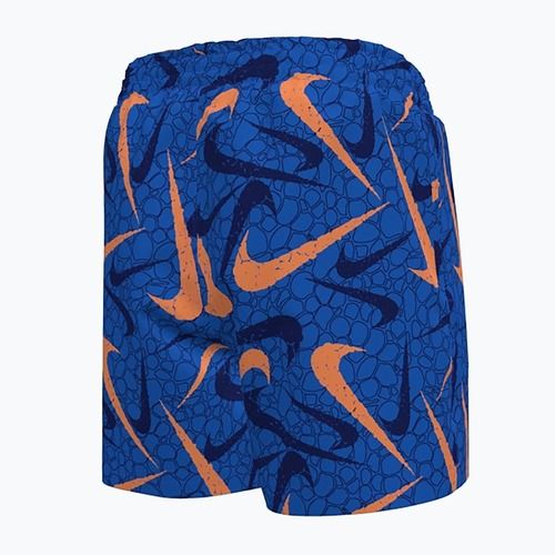 Dětské plavkové šortky Nike Breaker Pebble 4" Volley ble crystal