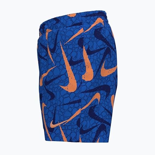 Dětské plavkové šortky Nike Breaker Pebble 4" Volley ble crystal