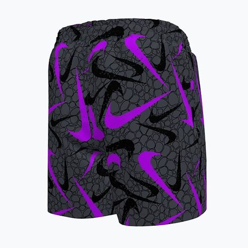 Dětské plavkové šortky Nike Breaker Pebble 4" Volley black
