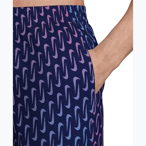 Pánské plavkové šortky Nike Breaker Swoosh 5" Volley midnight navy