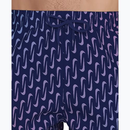 Pánské plavkové šortky Nike Breaker Swoosh 5" Volley midnight navy