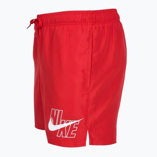 Pánské plavkové šortky Nike Logo Lap 5" Volley university red