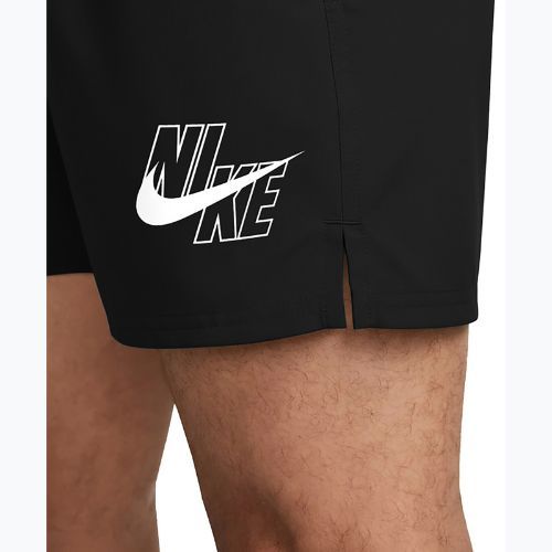 Pánské plavkové šortky Nike Lap Logo 5" Volley black
