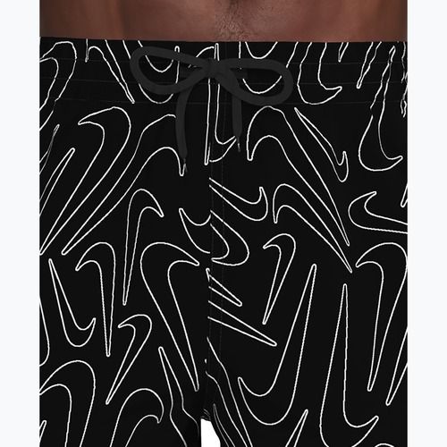 Pánské plavkové šortky Nike Breaker Logofetti 5" Volley black