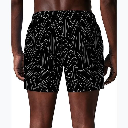 Pánské plavkové šortky Nike Breaker Logofetti 5" Volley black