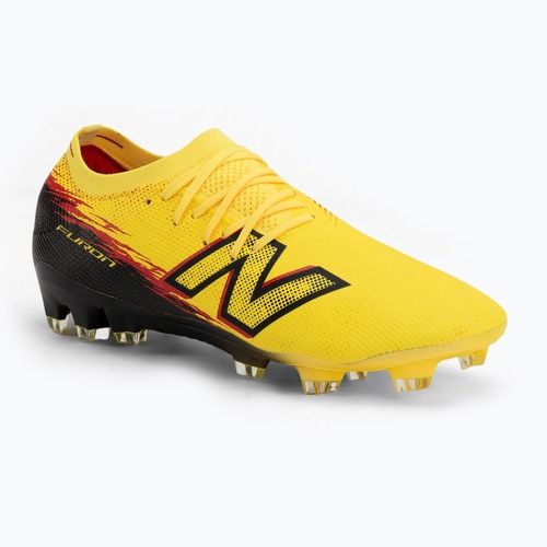 Kopačky New Balance Furon Elite V8 FG punch yellow/black 100/fire cracker