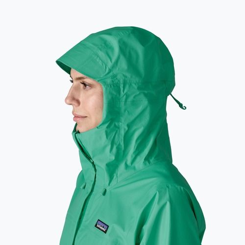 Dámská nepromokavá bunda Patagonia Torrentshell 3L Rain aqua stone