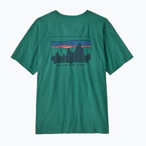 Pánské tričko Patagonia '73 Skyline gem green