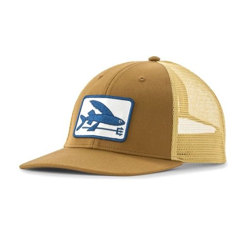 Dámská kšiltovka Patagonia Flying Fish LoPro Trucker flying fish fork/bobcat brown