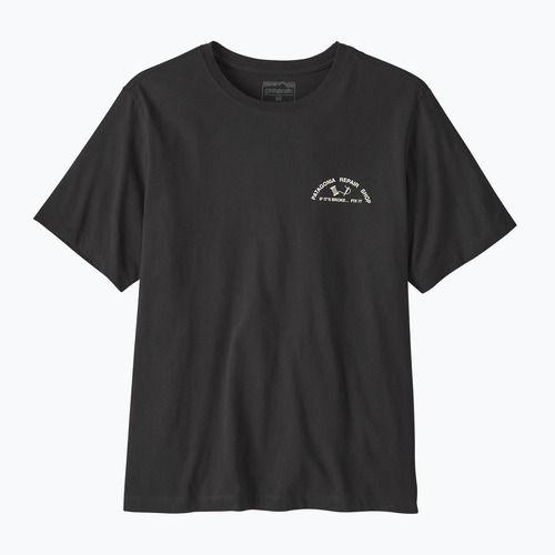 Pánské tričko Patagonia Repair Shop ink black