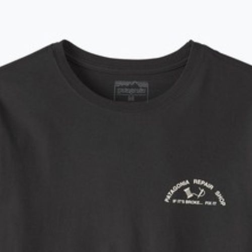 Pánské tričko Patagonia Repair Shop ink black