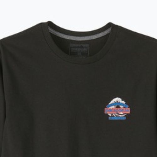 Pánské trekové tričko Patagonia Great Waves Responsibili Tee black