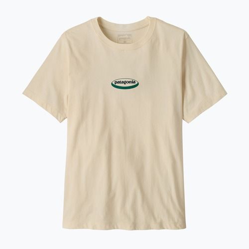Pánské tričko Patagonia '95 Oval Logo undyed natural