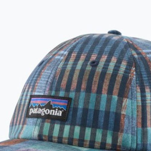 Kšiltovka Patagonia P-6 Label Trad melt away/still blue