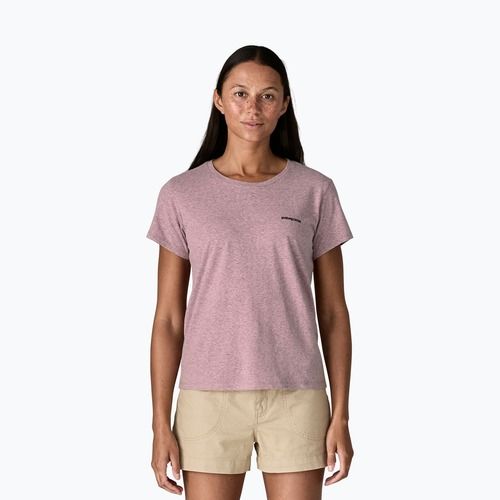 Dámské tričko Patagonia P-6 Logo Responsibili-Tee qulet violet