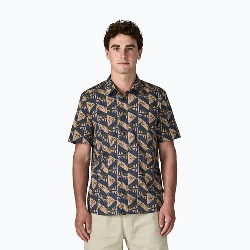 Pánská košile Patagonia Go To jaguar geo/dolomite blue