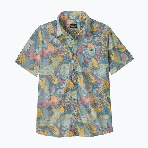 Pánská košile Patagonia Go To moon tripper/blue sage