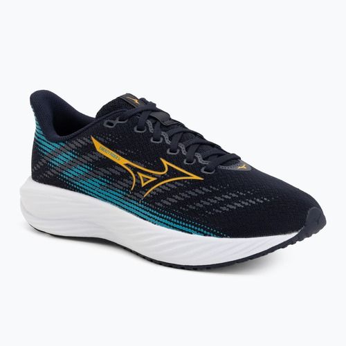 Dětské běžecké boty Mizuno Enerzy Rider Jr baritone blue/citrus/capri breeze