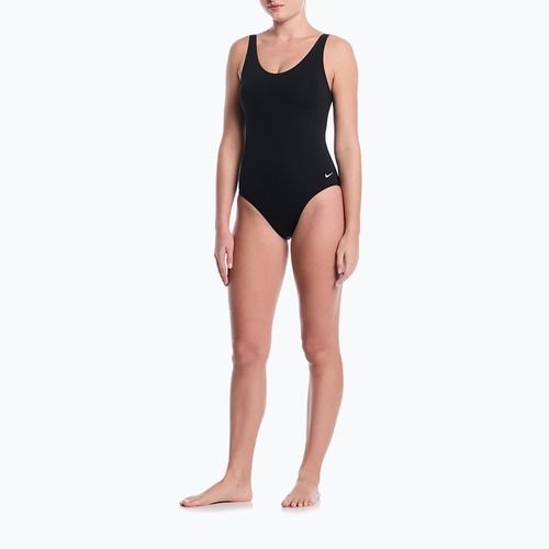 Dámské jednodílné plavky Nike Essential U-Back black