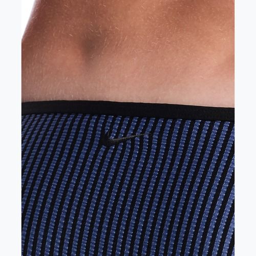 Spodní díl plavek Nike Ripple Texture Hipster Bikini slate