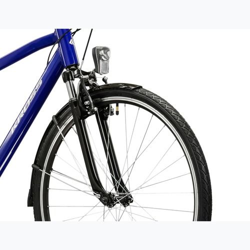 Pánské trekingové kolo KROSS Trans 1.0 navy blue/silver/gloss