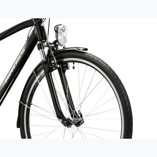 Pánské trekingové kolo KROSS Trans 1.0 black/silver/gloss
