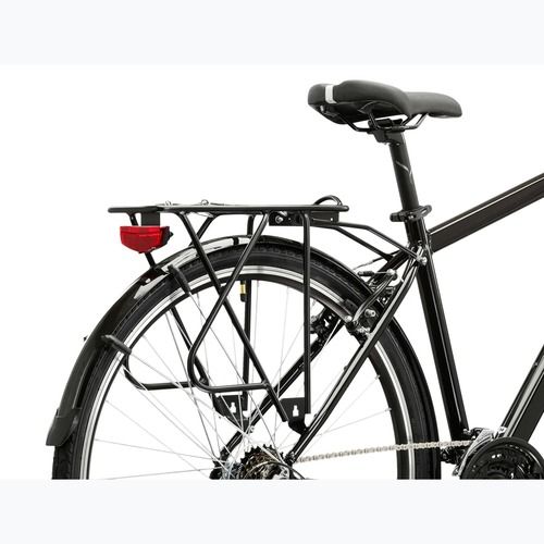Pánské trekingové kolo KROSS Trans 1.0 black/silver/gloss