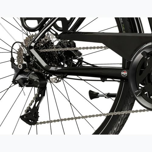 Pánské trekingové kolo KROSS Trans 7.0 black/silver/gloss