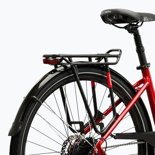 Dámské trekingové kolo KROSS Trans 5.0 In red/silver/gloss
