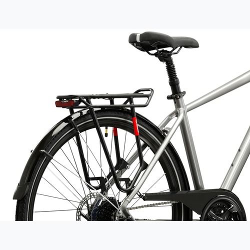 Pánské trekingové kolo KROSS Trans 3.0 silver/blue/gloss