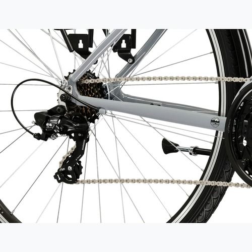 Pánské trekingové kolo KROSS Trans 1.0 grey/black/gloss
