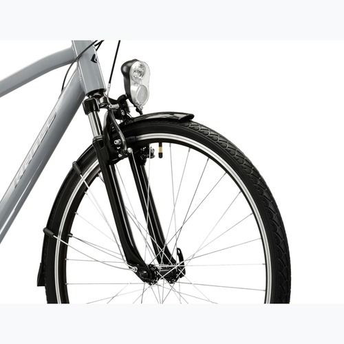 Pánské trekingové kolo KROSS Trans 1.0 grey/black/gloss