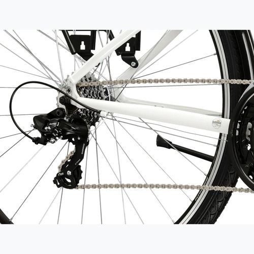 Dámské trekingové kolo KROSS Trans 1.0 In white/grey/gloss