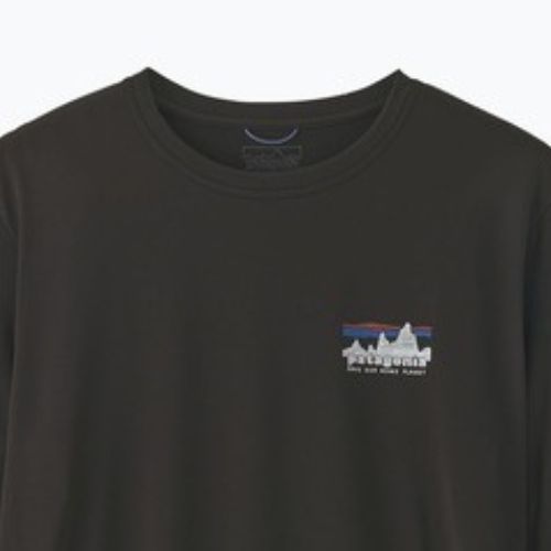 Pánské tričko Longsleeve Patagonia Capilene Cool Daily - '73 Skyline black