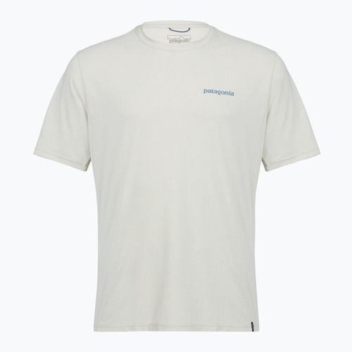 Pánské tričko Patagonia Capilene Cool Daily - Boardshort Logo dyno white