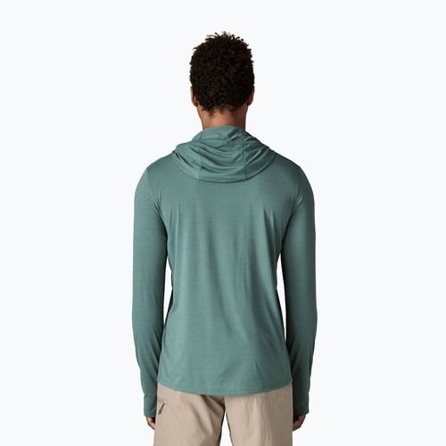 Pánská mikina Patagonia Capilene Ultra Hoody blue sage/light blue sage x-dye
