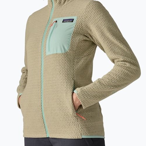 Dámská fleecová mikina Patagonia R1 Air Full-Zip Hoody weathered stone